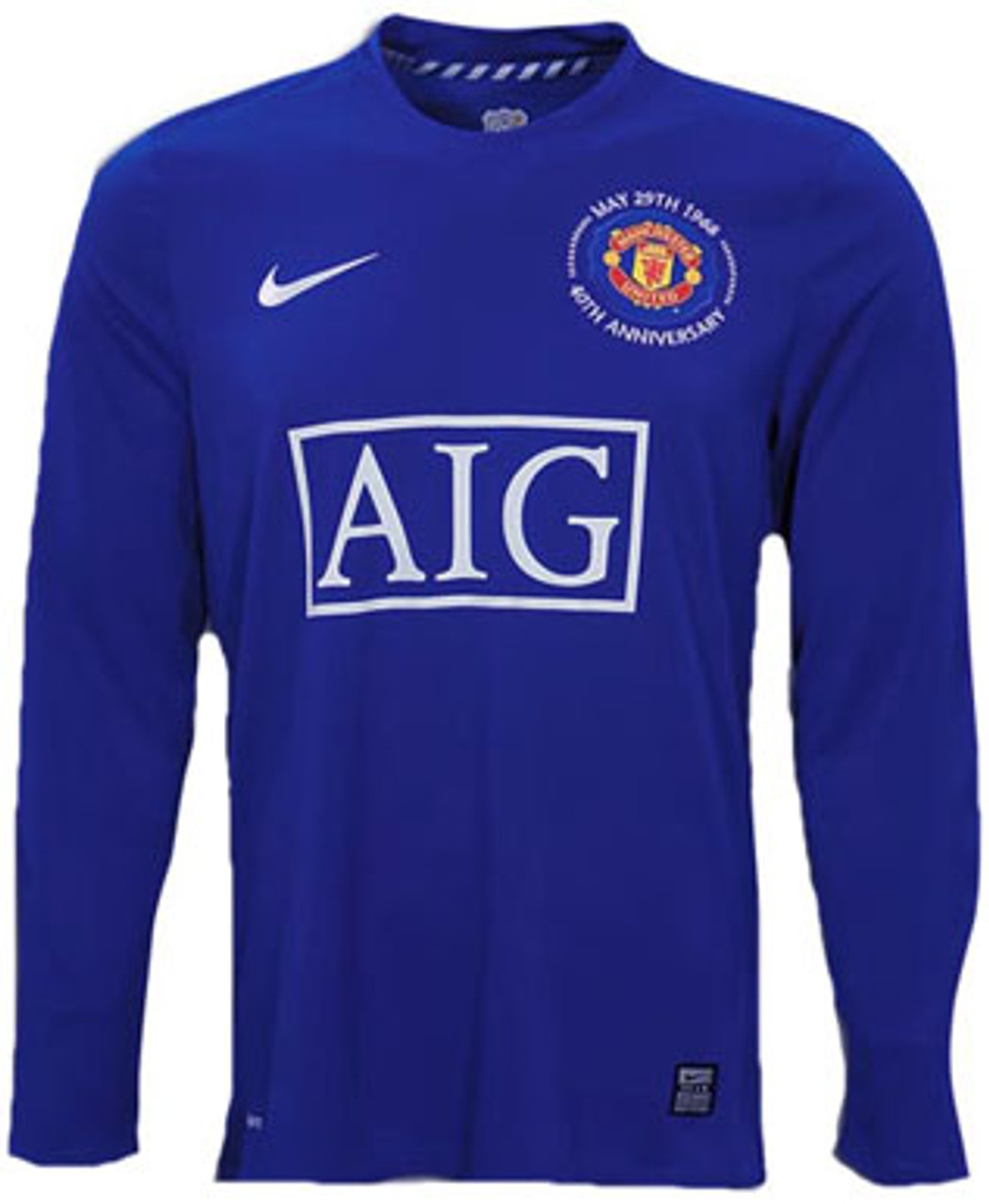 blue man united jersey