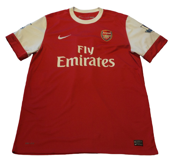 NIKE ARSENAL 2011 HOME `v.PERSIE` JERSEY - Soccer Plus