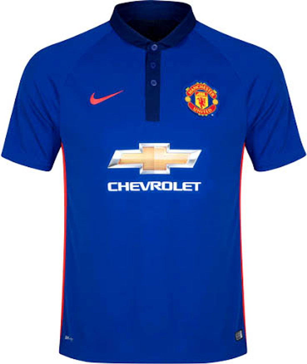 manchester united t shirt blue