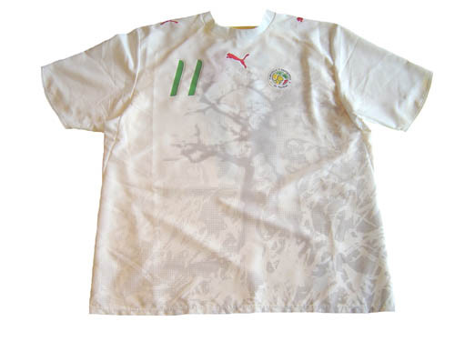 PUMA SENEGAL 2006 HOME `DIOUF` JERSEY - Soccer Plus