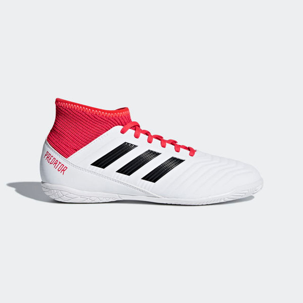 ADIDAS JR PREDATOR TANGO 18.3 Indoor Shoes White/real coral - Soccer Plus