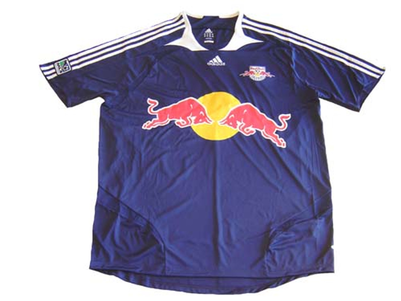 Adidas MLS New York Red Bull Away Navy Blue Replica Soccer Jersey