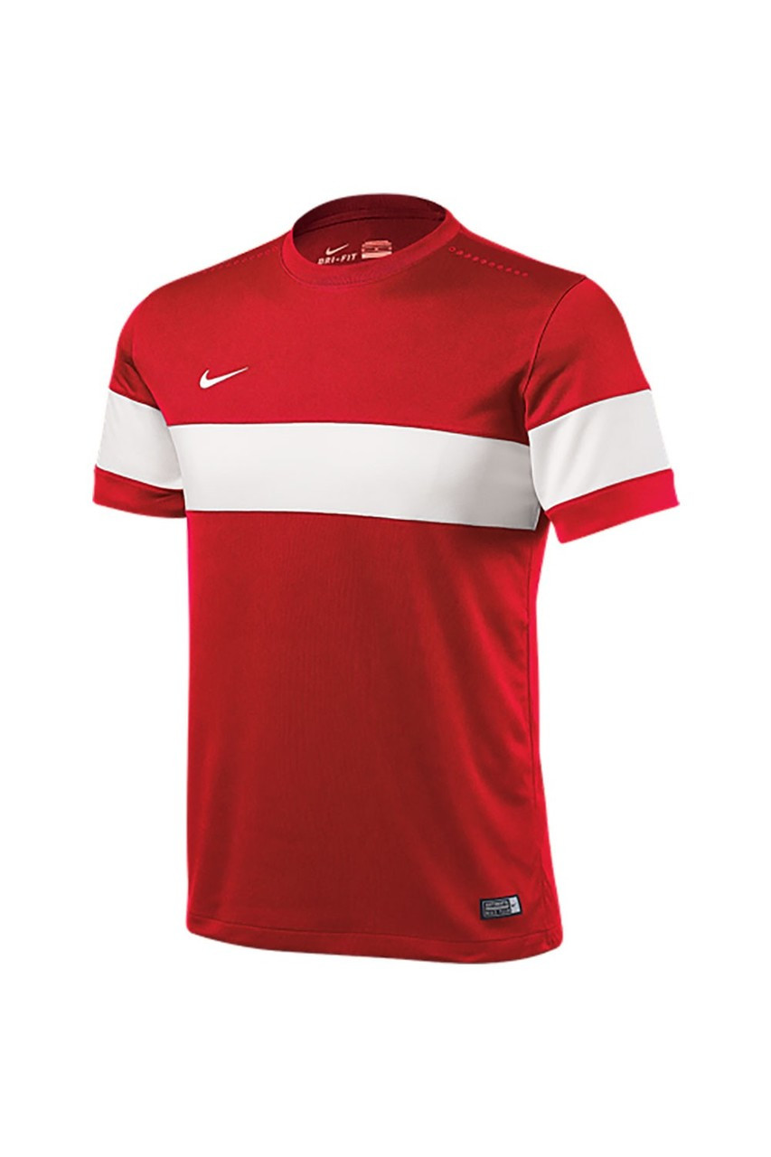 red nike soccer jersey