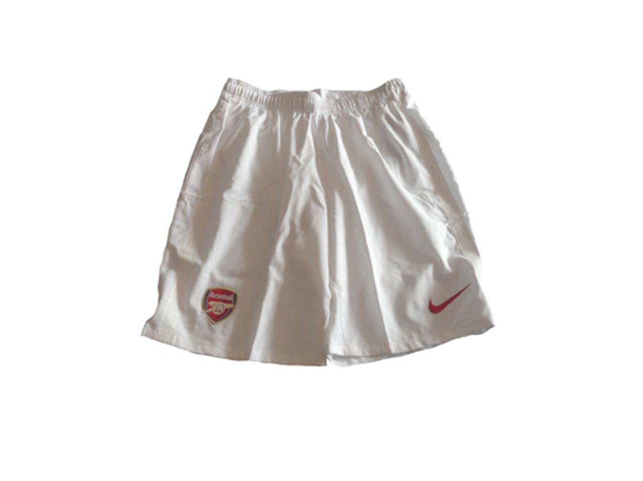 arsenal white shorts