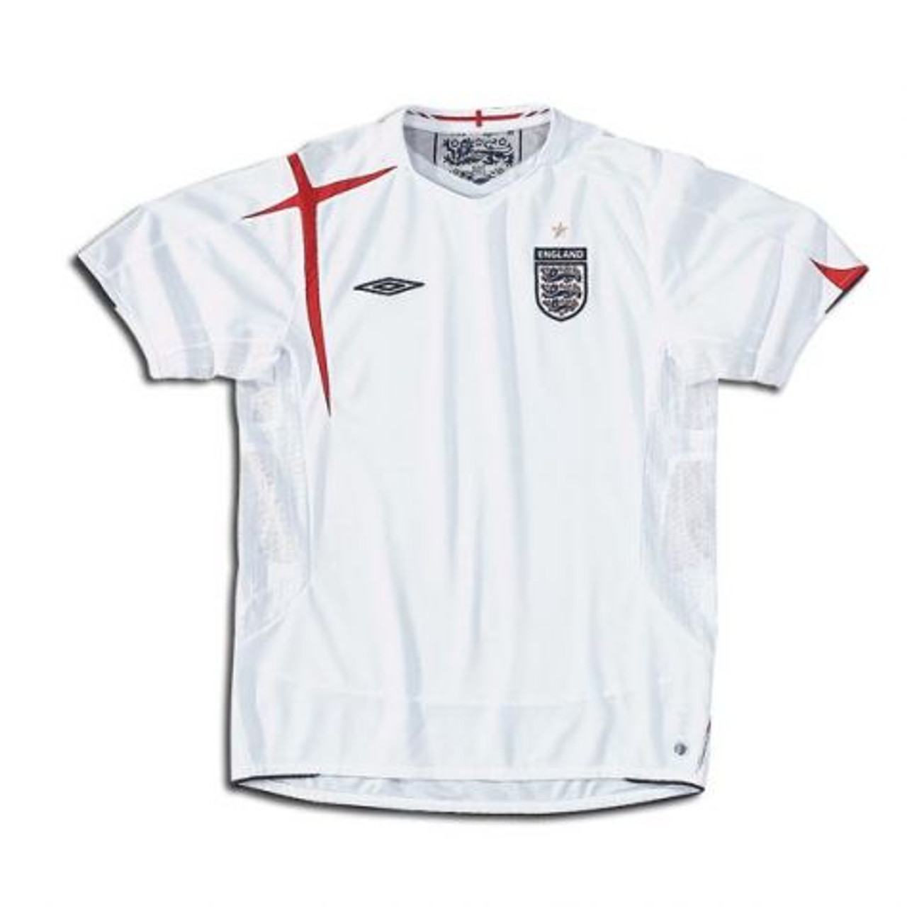 UMBRO ENGLAND 2006 HOME JERSEY - Soccer 