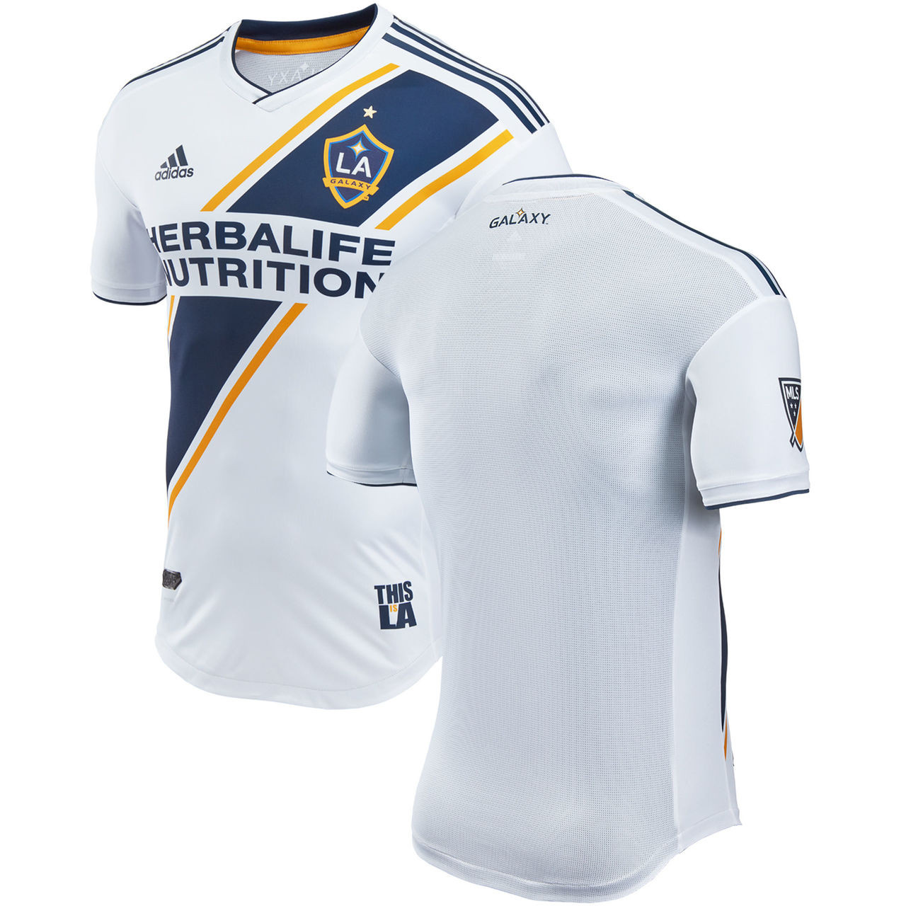 Los Angeles Galaxy 2018/19 White Training Authentic Jersey