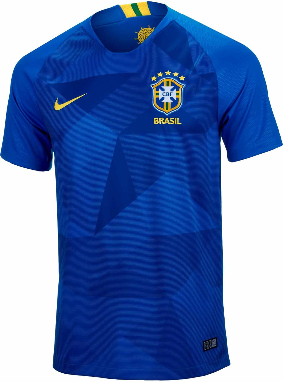 brazil soccer jersey blue