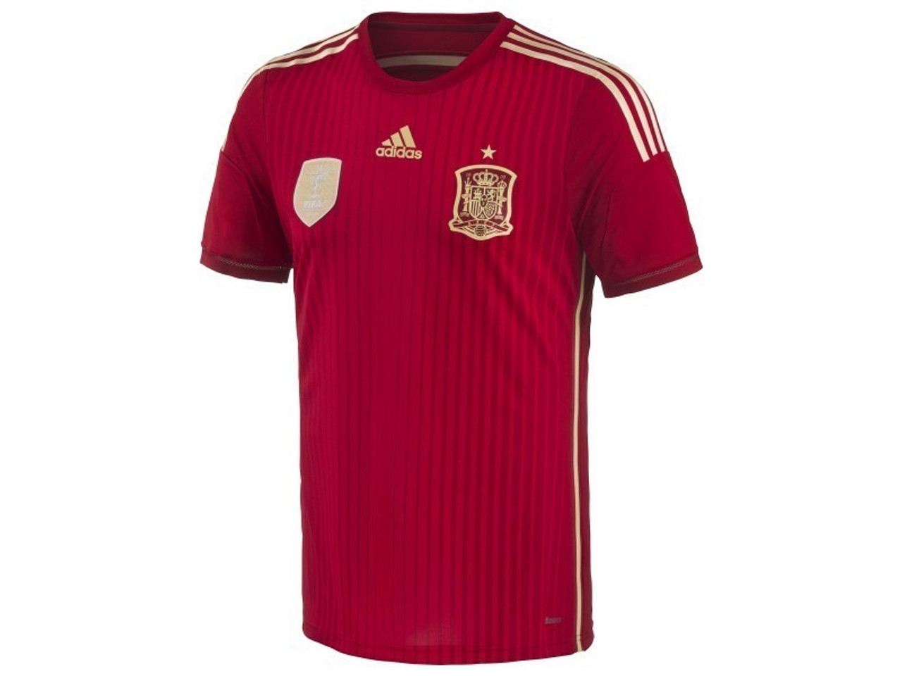 ADIDAS SPAIN 2014 HOME AUTHENTIC JERSEY - Soccer Plus