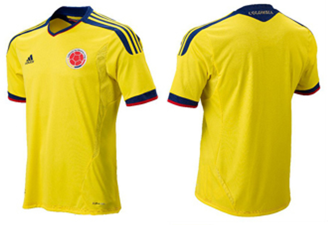 yellow colombia jersey