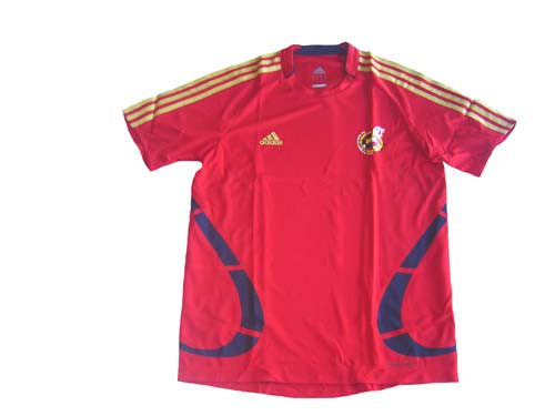 ADIDAS SPAIN 2008 HOME TRAINING JERSEY - Soccer Plus