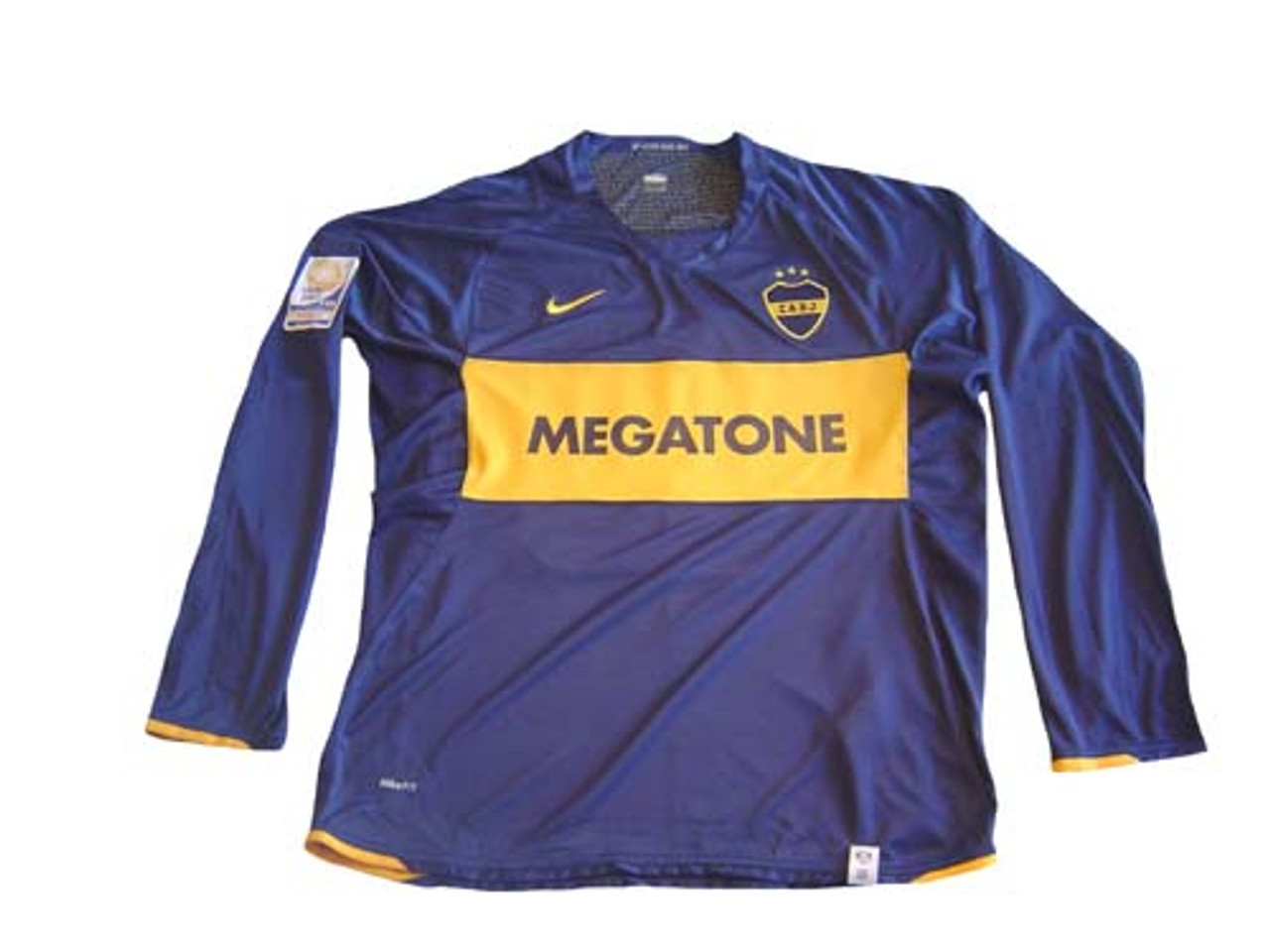 NIKE BOCA JUNIORS 2007 HOME `ROMAN` L/S JERSEY