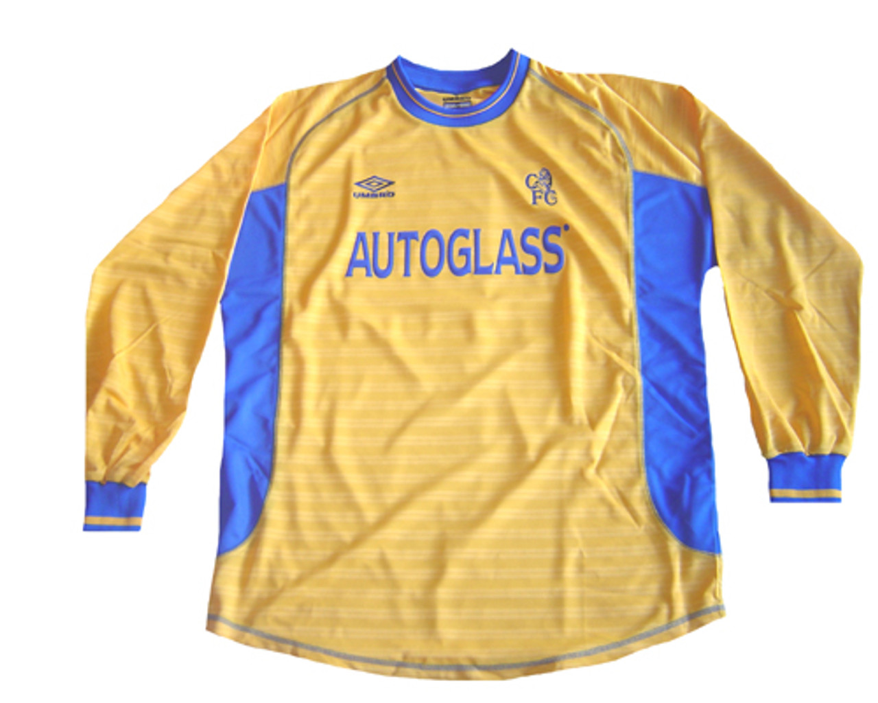 UMBRO CHELSEA 2003 AWAY L/S JERSEY YELLOW