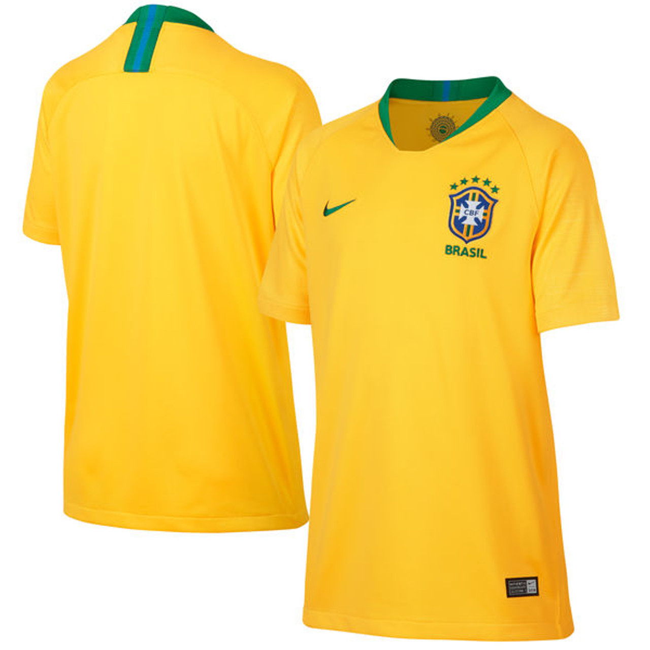 Bolsa mezcla prima NIKE BRAZIL 2018 HOME JERSEY - Soccer Plus