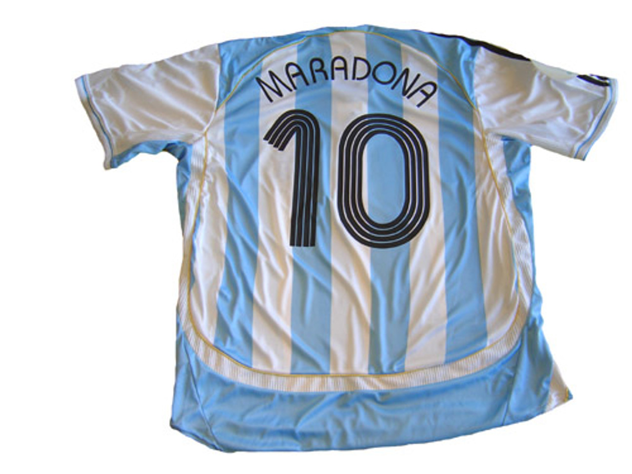 ADIDAS ARGENTINA 2006 `MARADONA` AUTHOGRAPHED HOME JERSEY - Soccer