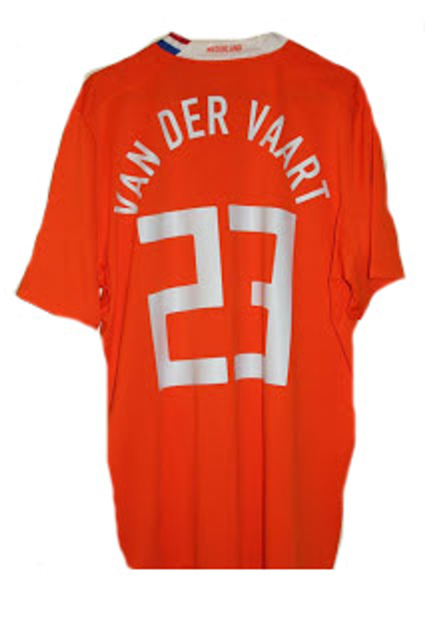 NIKE HOLLAND 2008 HOME `Van Der Vaart` Home jersey - Soccer Plus