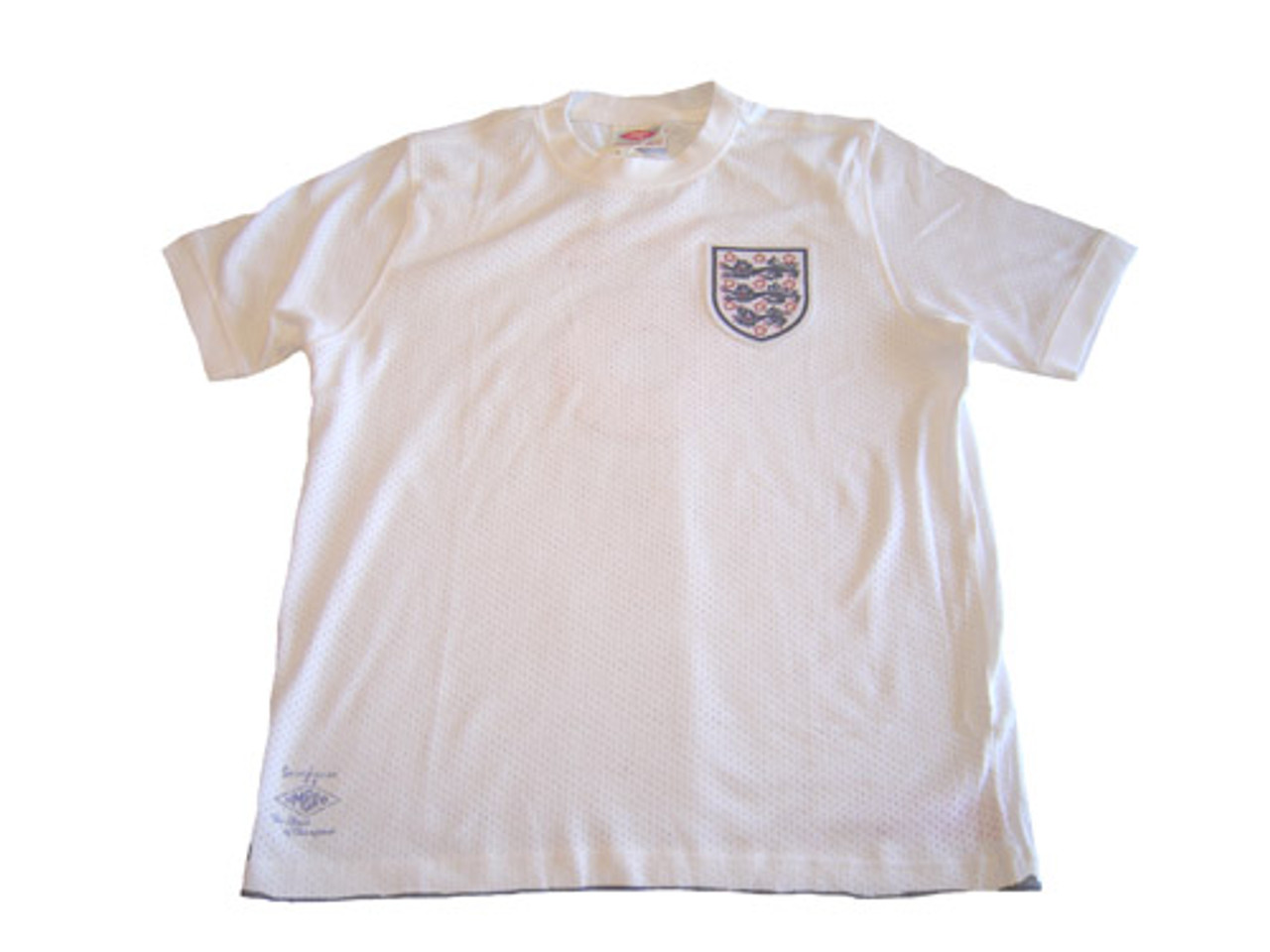 absorptie Dakloos bagage UMBRO ENGLAND 1966 World Cup No 6 Retro Shirt - Soccer Plus