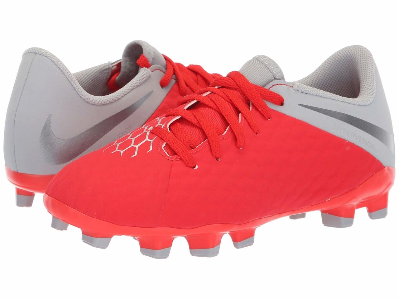 NIKE JR HYPERVENOM 3 ACADEMY FG Crimson 