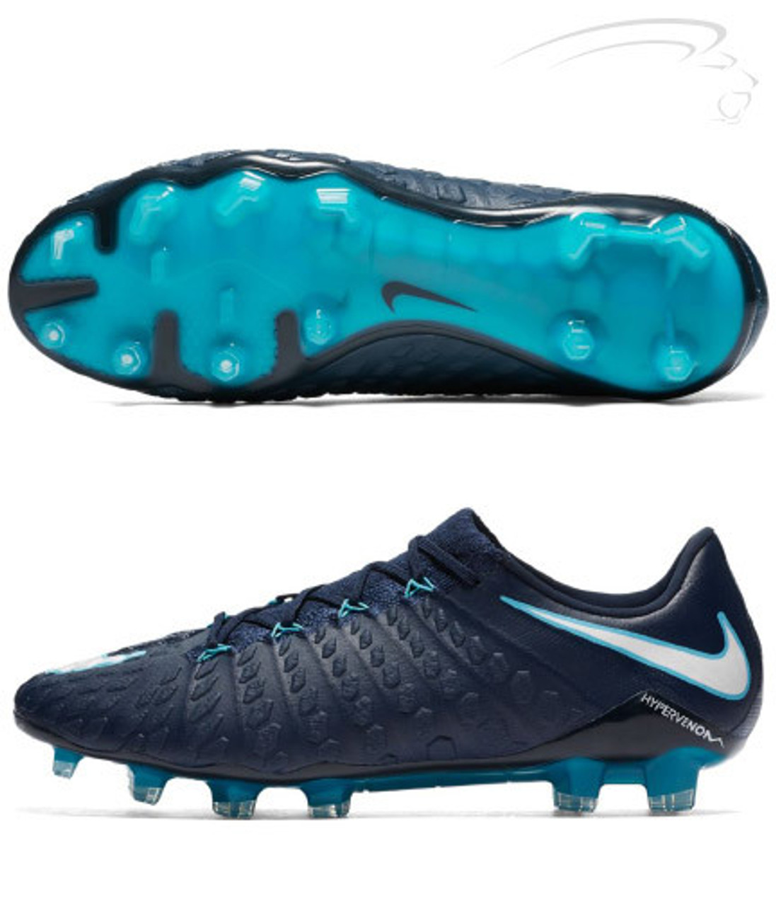 nike hypervenom phantom 3 blue and white