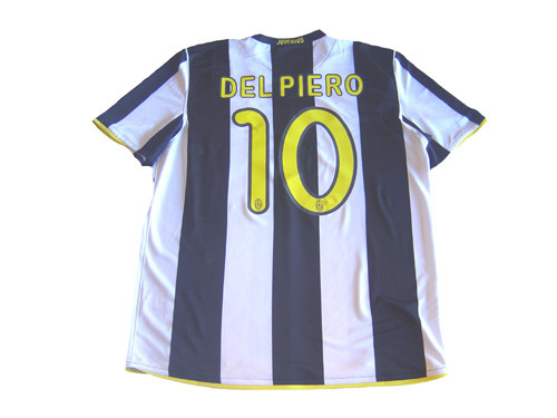 NIKE JUVENTUS 2009 HOME `DEL PIERO` JERSEY - Soccer Plus