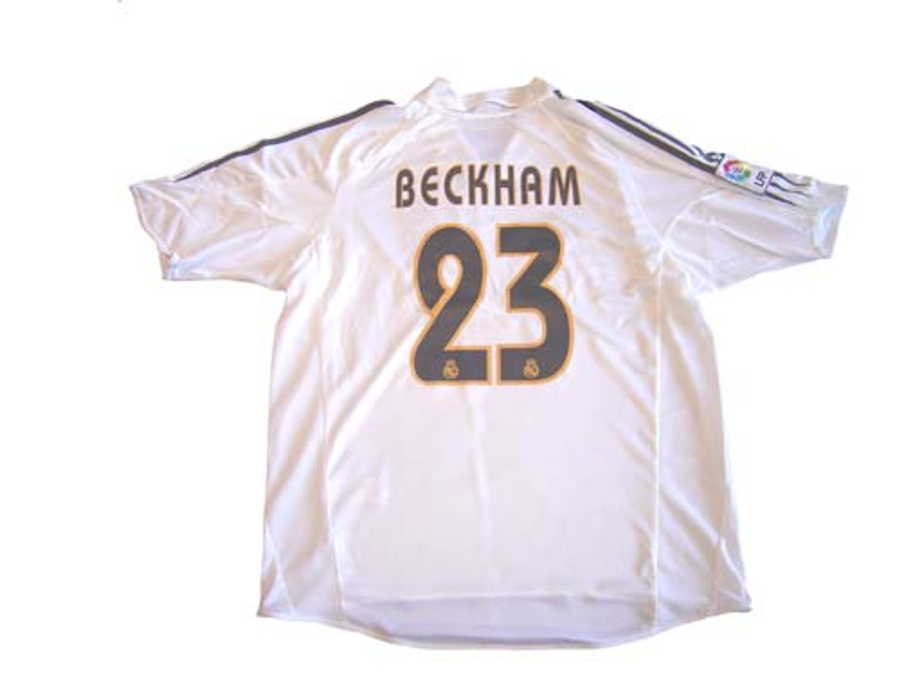 ADIDAS REAL MADRID 2005 HOME `BECKHAM` JERSEY - Soccer Plus