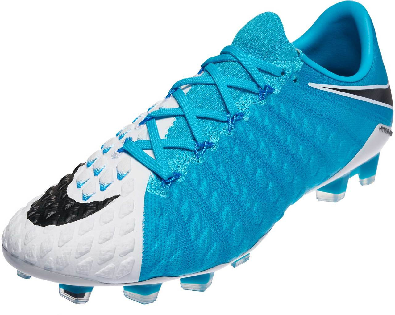 nike hypervenom white blue