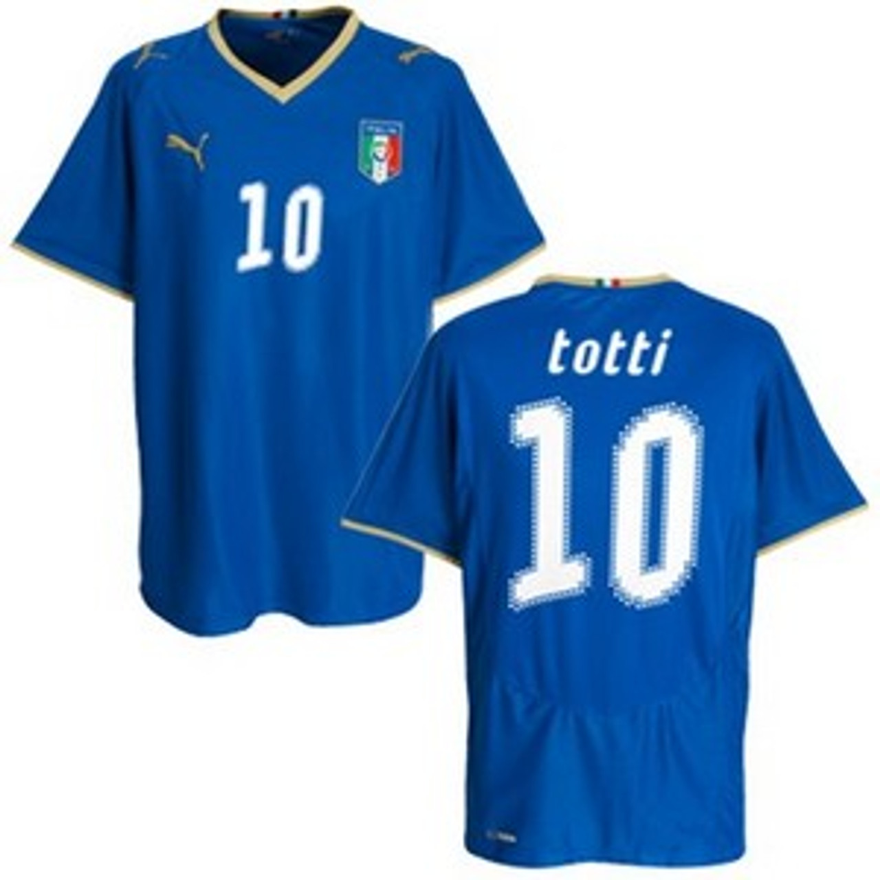 PUMA ITALY 2008 HOME `TOTTI` JERSEY - Soccer Plus