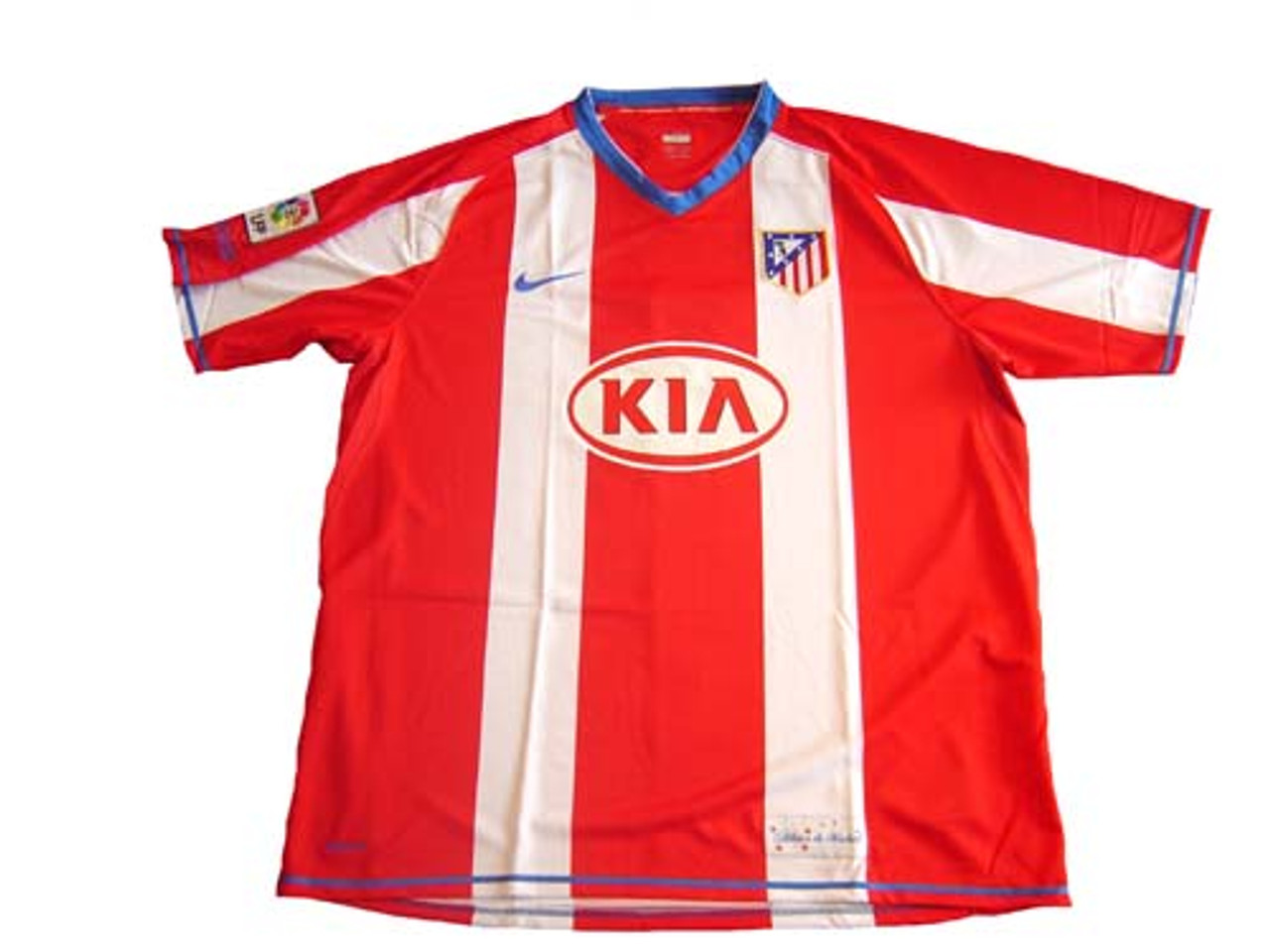 NIKE ATLETICO MADRID 2009 `KUN AGUERO` HOME JERSEY - Soccer Plus