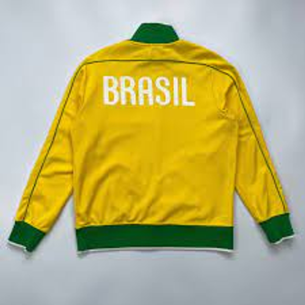 Nike Brazil WC 2010 Line Up Anthem Track Jacket - Yellow - Soccerium