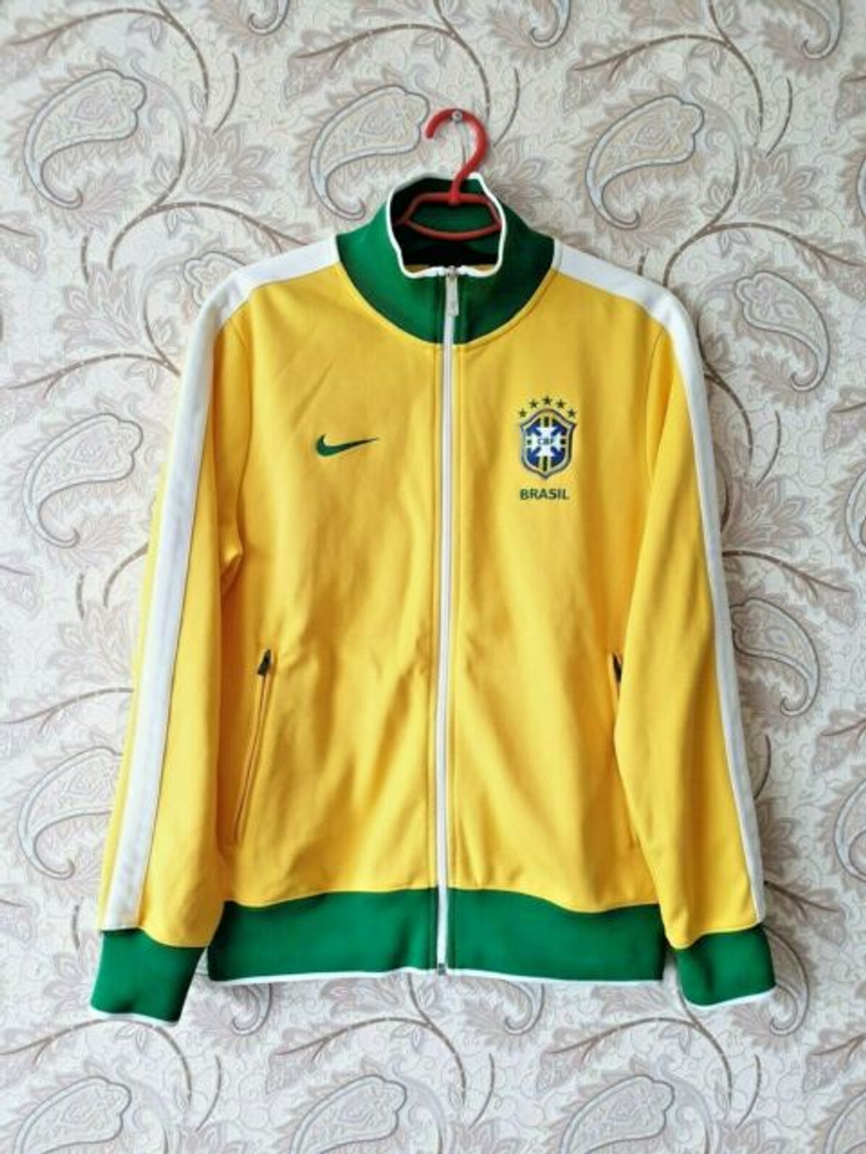 2010-11 Brazil Limited Edition Nike Track Jacket - 8/10 - (XL)