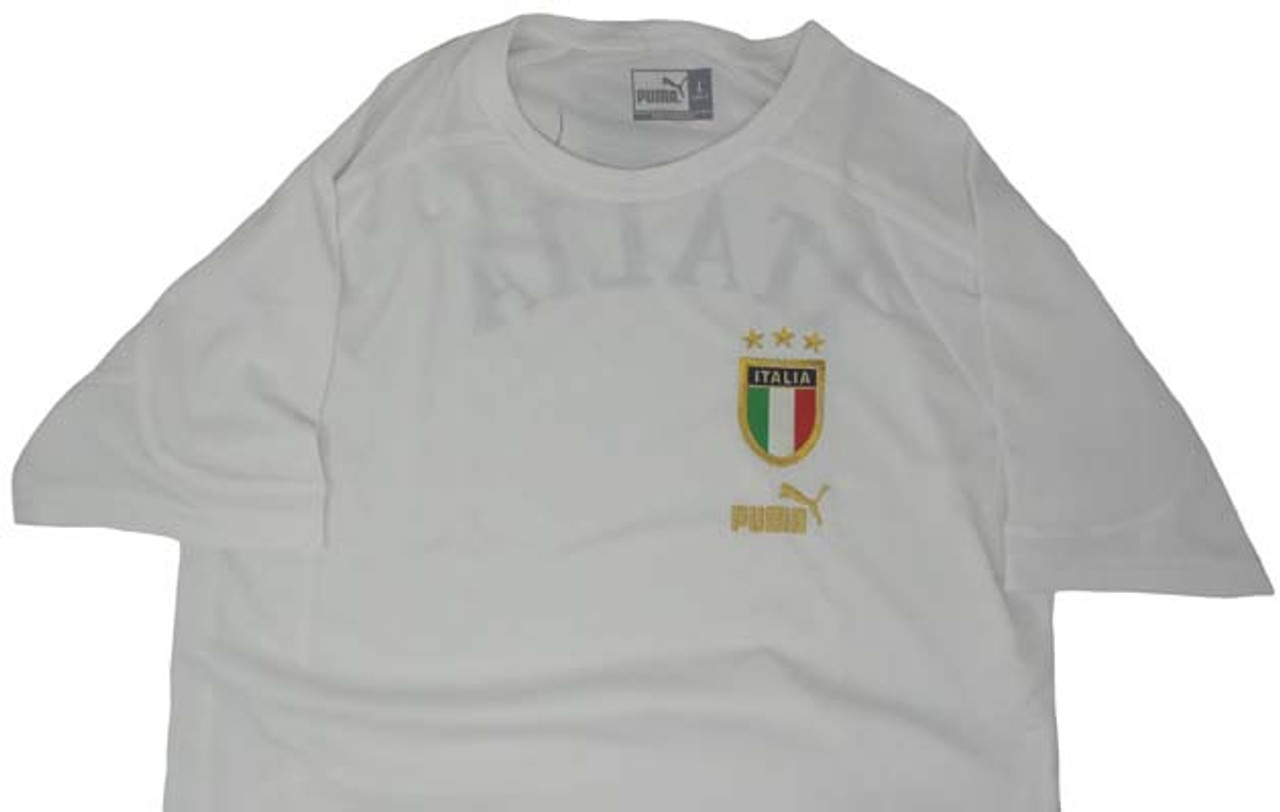 white italy jersey