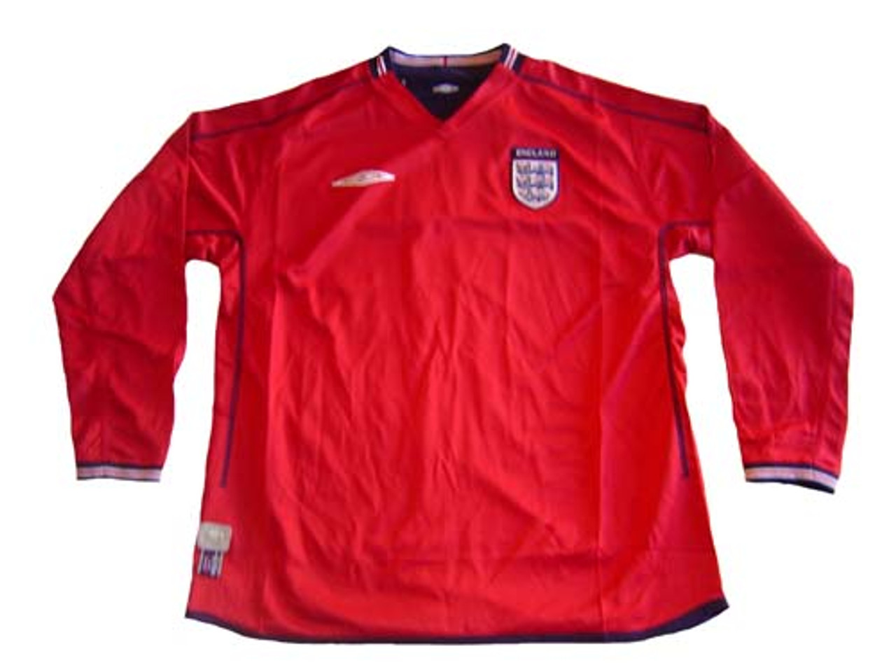 UMBRO ENGLAND 2002 AWAY LS REVERSABLE JERSEY