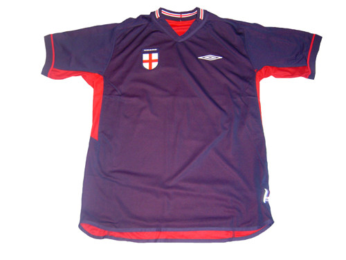 UMBRO ENGLAND 2002 AWAY JERSEY - Soccer Plus