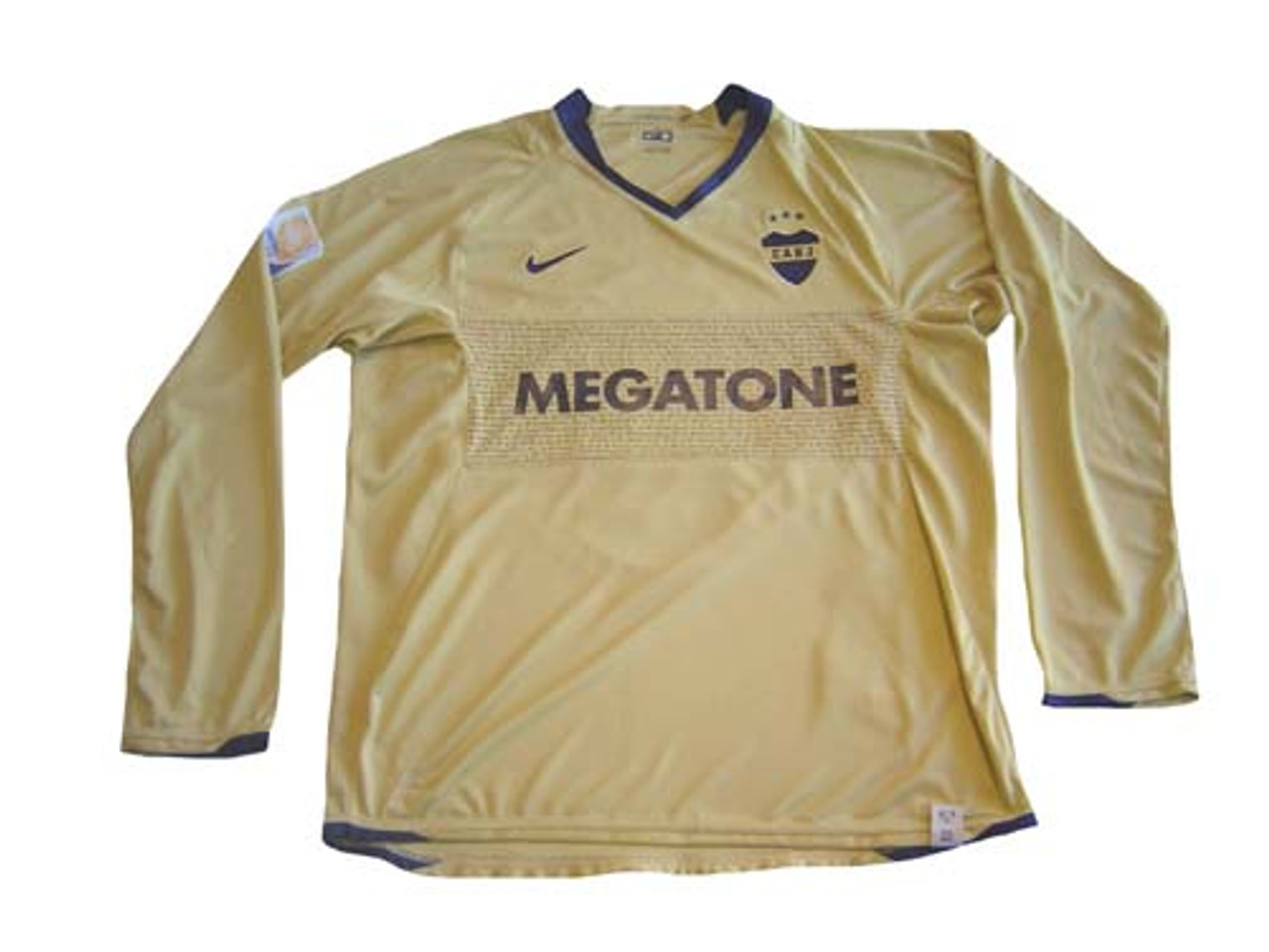 NIKE BOCA JUNIORS 2007 AWAY LS `PALACIO` JERSEY - Soccer Plus