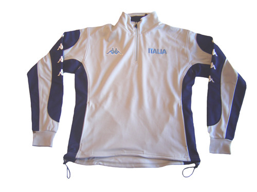 ​【希少】2002 イタリア代表 トレーニングウェア Kappa 選手仕様 KAPPA ITALY 2002 TRACK SUIT GREY/NAVY - Soccer Plus