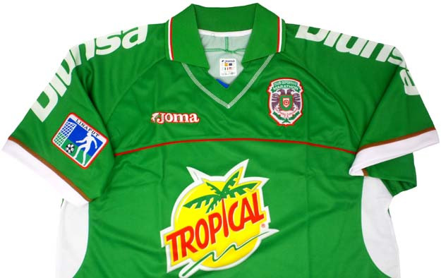 JOMA MARATHON 2009 HOME JERSEY GREEN - Soccer Plus