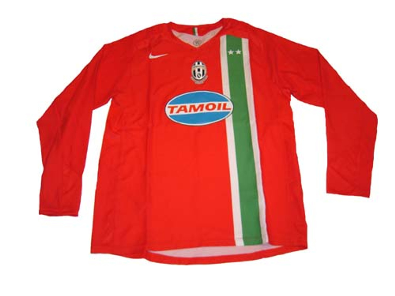 red juventus jersey