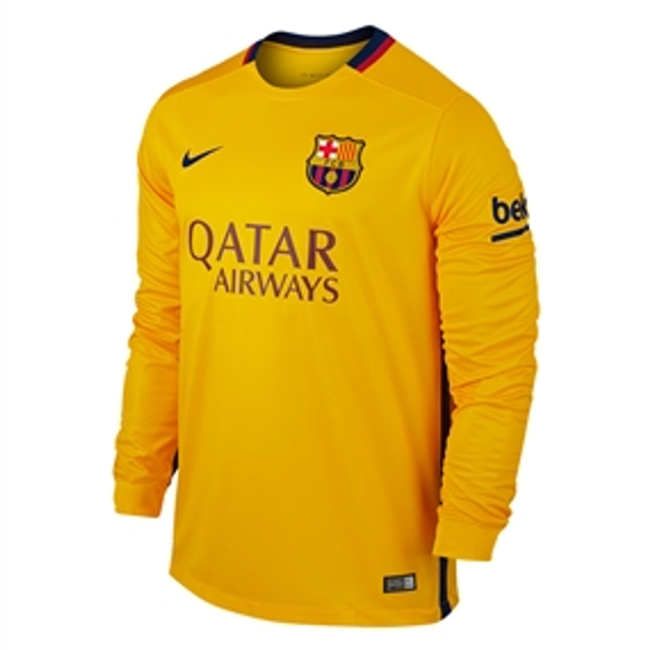 NIKE BARCELONA 2016 AWAY L/S JERSEY 