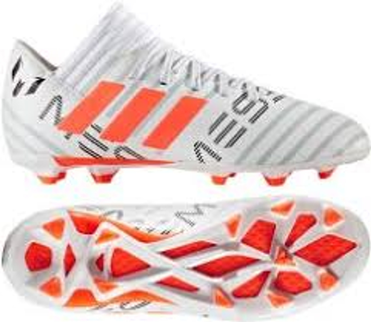 adidas nemeziz white and orange