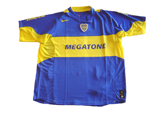 NIKE BOCA JUNIORS 2006 HOME `PALACIO` SPHERE DRY JERSEY - Soccer Plus