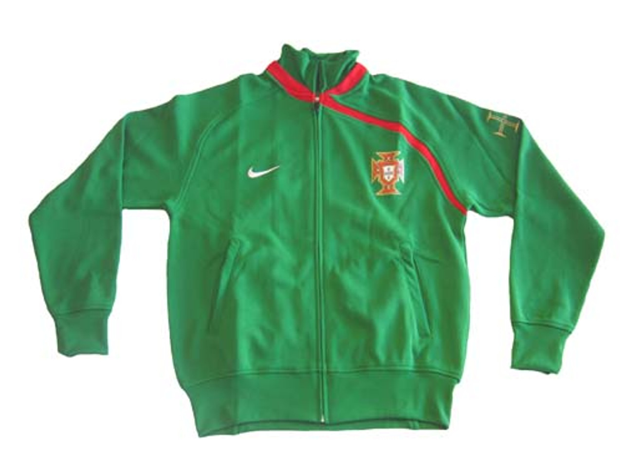 nike portugal jacket green