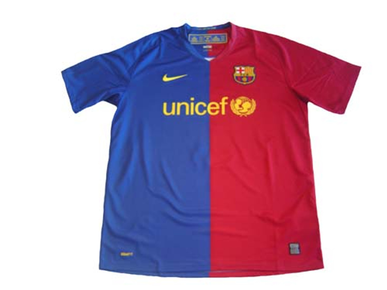 barcelona half and half jersey