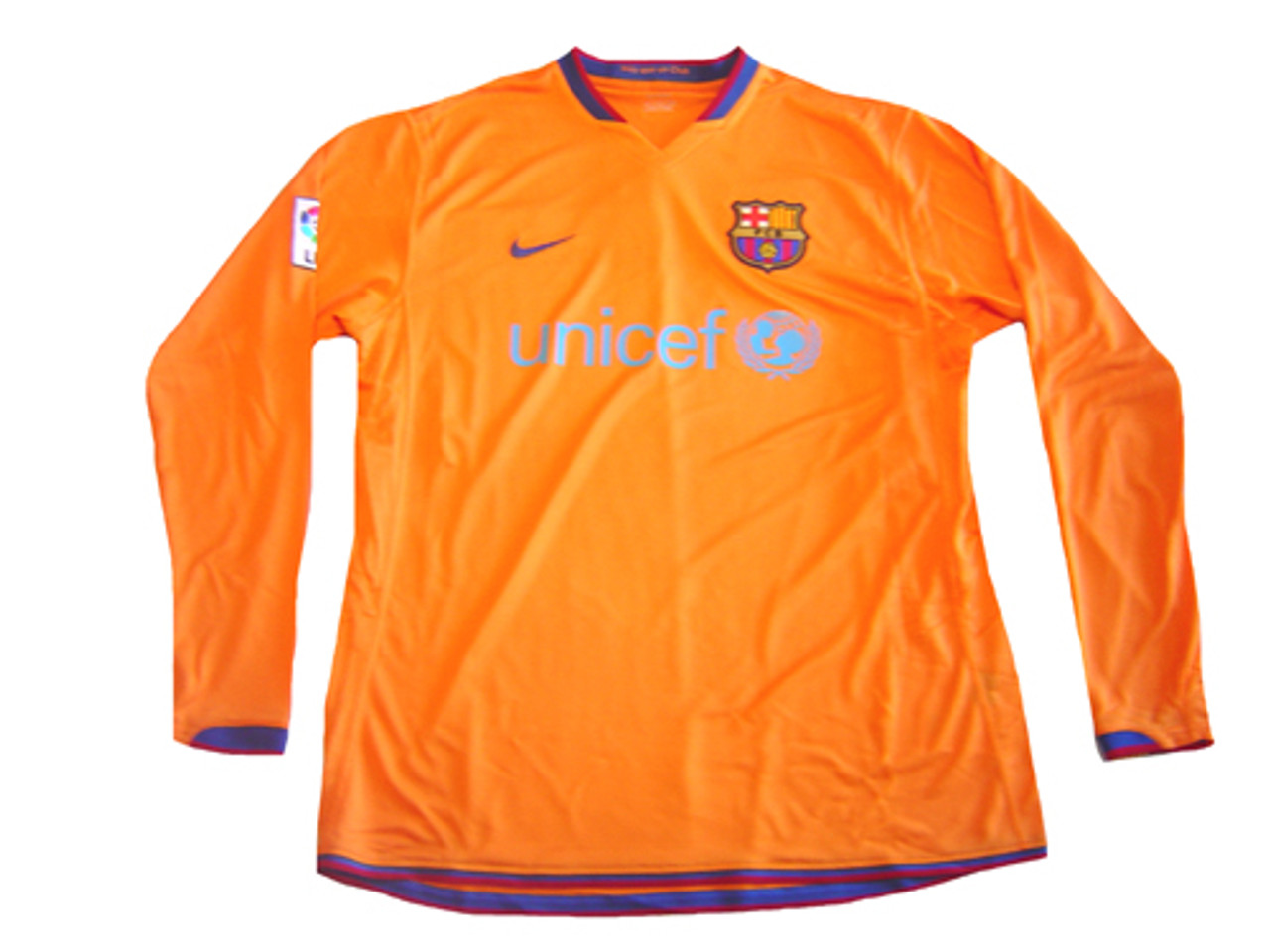 barcelona jersey orange