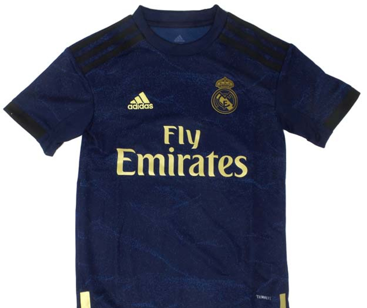 real madrid white and blue jersey