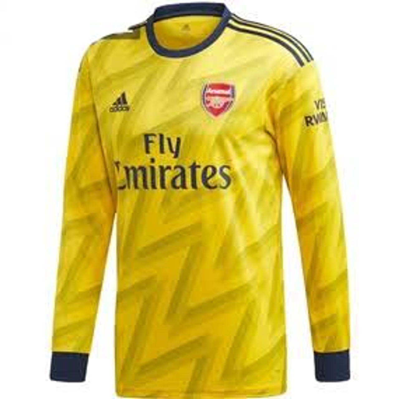 arsenal yellow away shirt