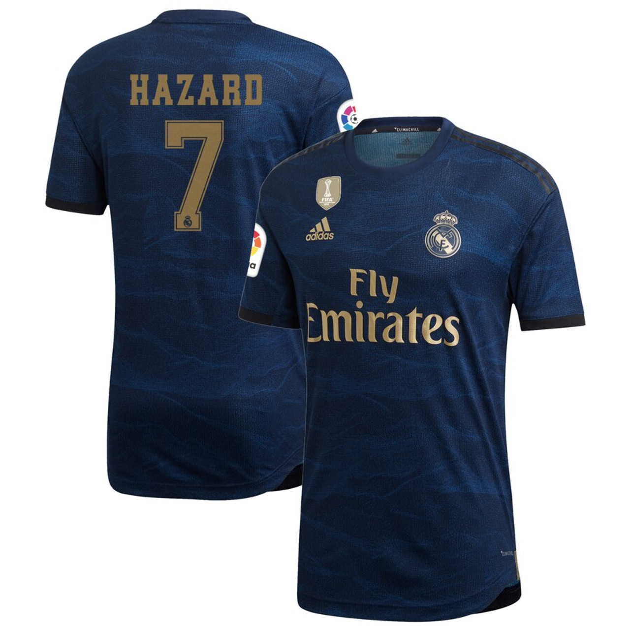 navy blue and gold jersey