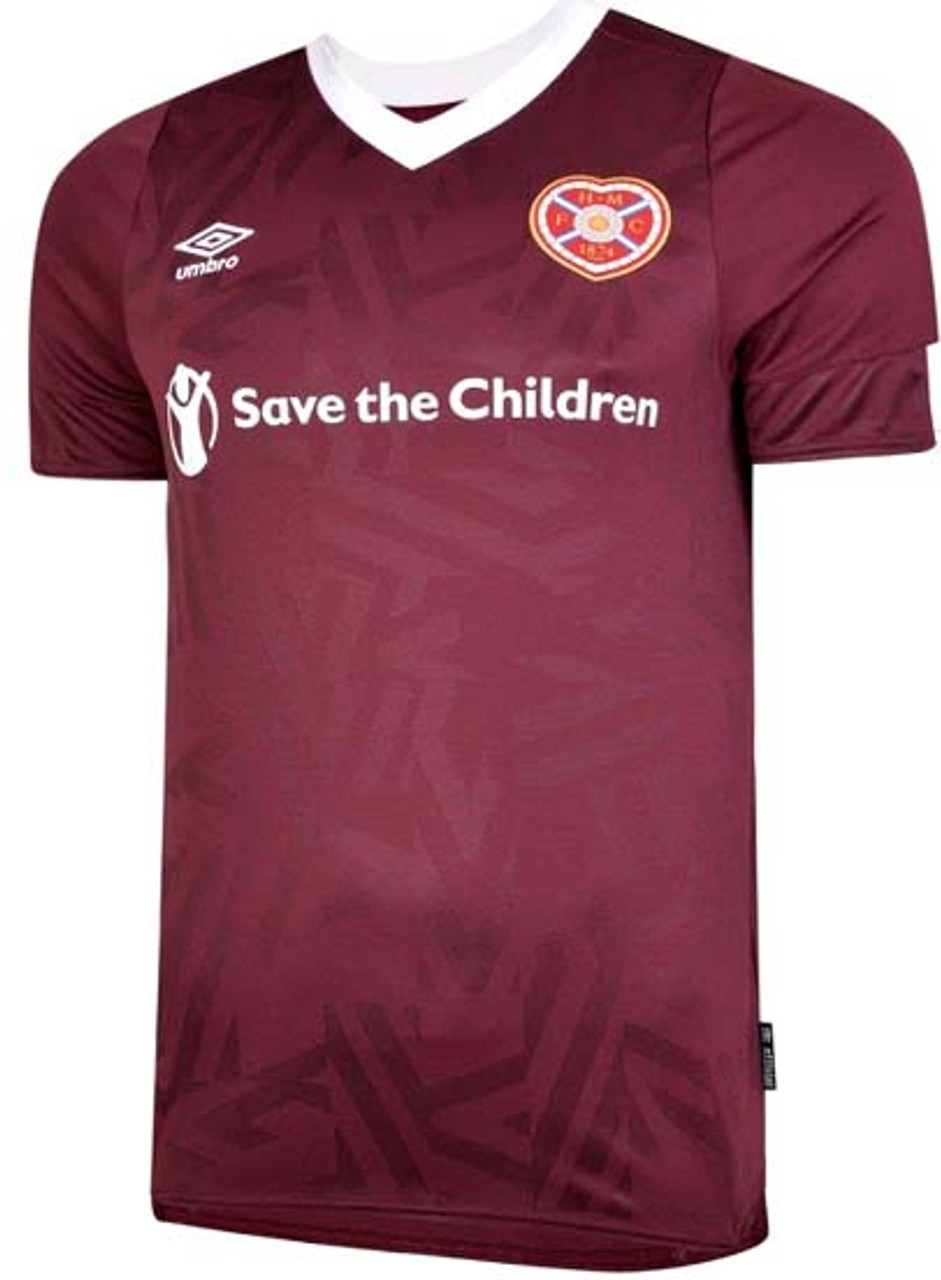 hearts of midlothian jersey