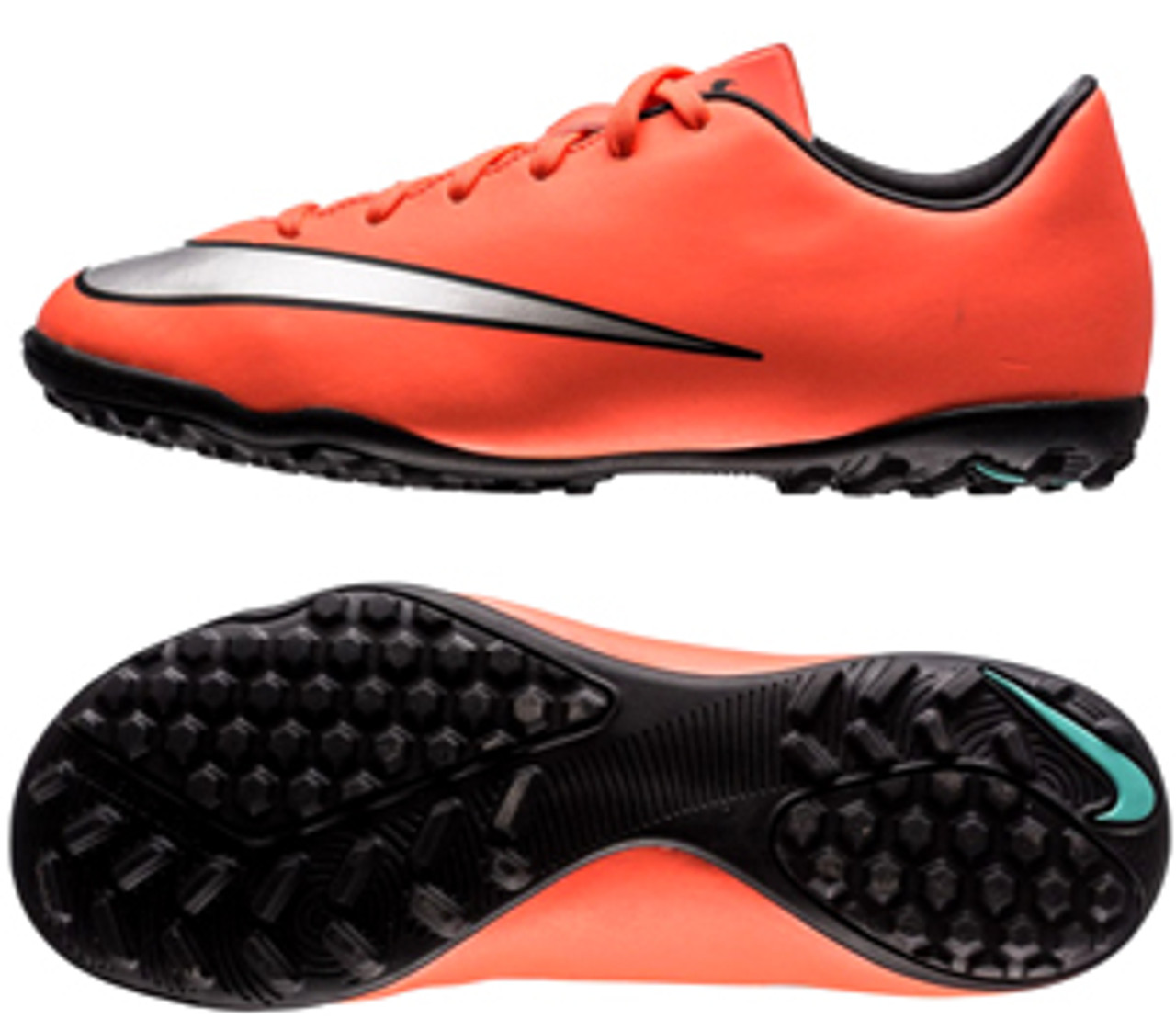 NIKE MERCURIAL IC bright Mango indoor soccer shoes Soccer