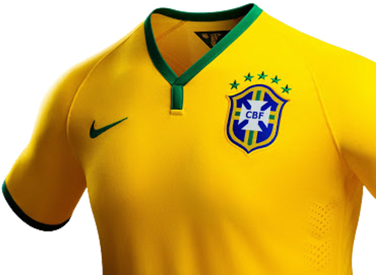 NIKE BRAZIL 2014 HOME AUTHENTIC JERSEY 