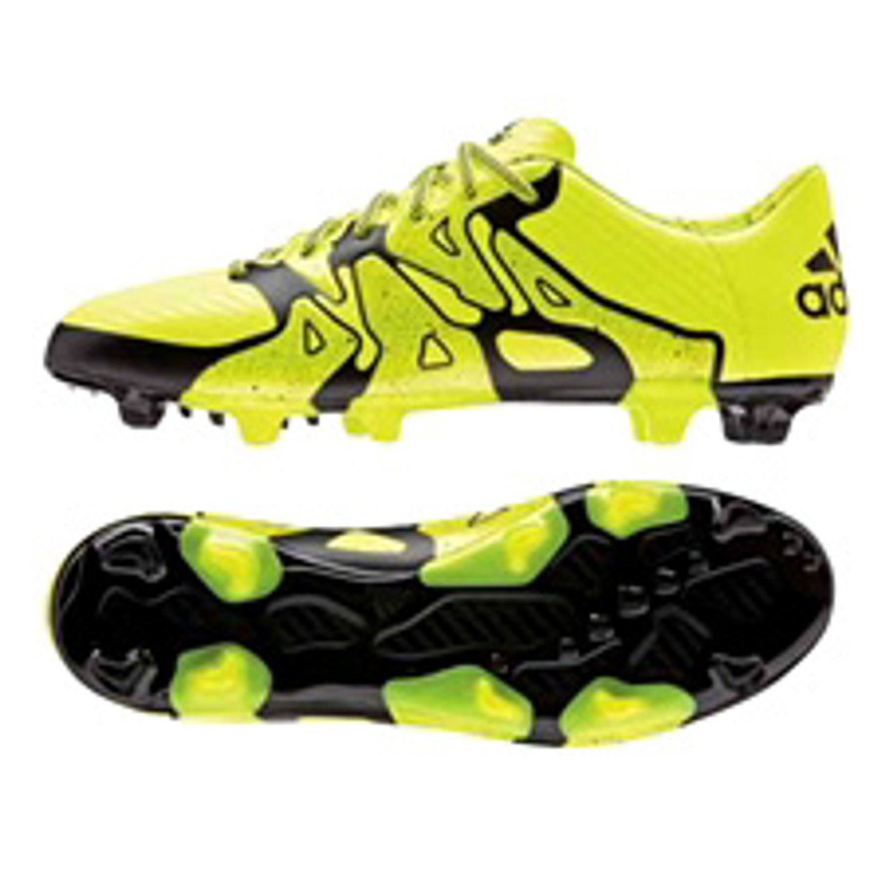 ADIDAS X 15.3 J Solar Yellow/Black/Frozen Yellow - Soccer Plus