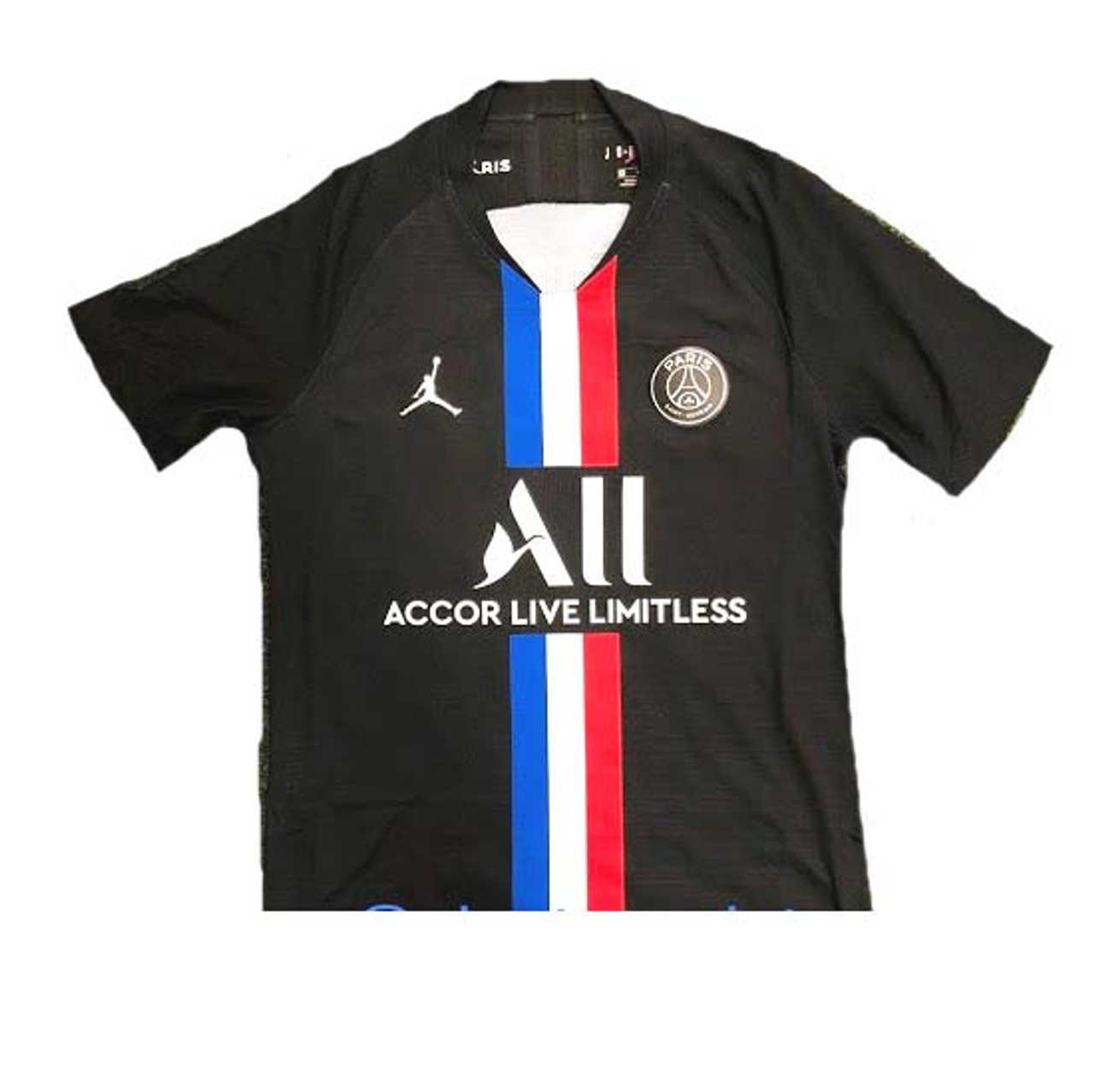 psg black jordan jersey